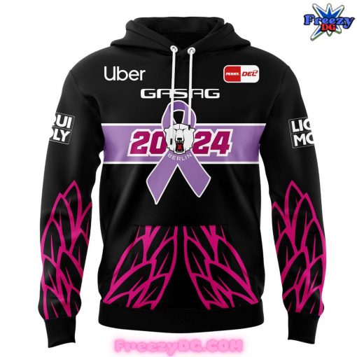 Eisbären Berlin Pink In The Rink 2024 Black Hoodie