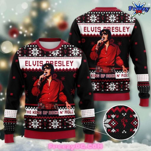 Elvis Presley The King of Rock N Roll Special Sweater