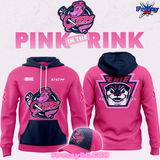 Erie Otters x Pink in the Rink Night 2024 Hoodie