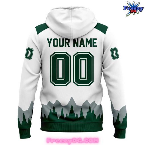 Everett Silvertips Custom 2024 White Hoodie