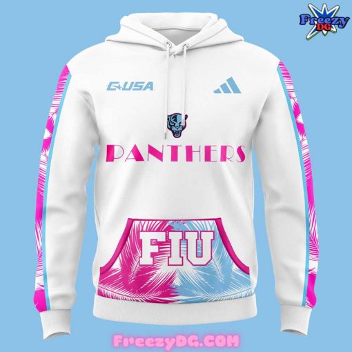 FIU Football Vice U Panthers 2024 White Hoodie