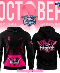 Flint Firebirds Breast Cancer Special 2024 Hoodie