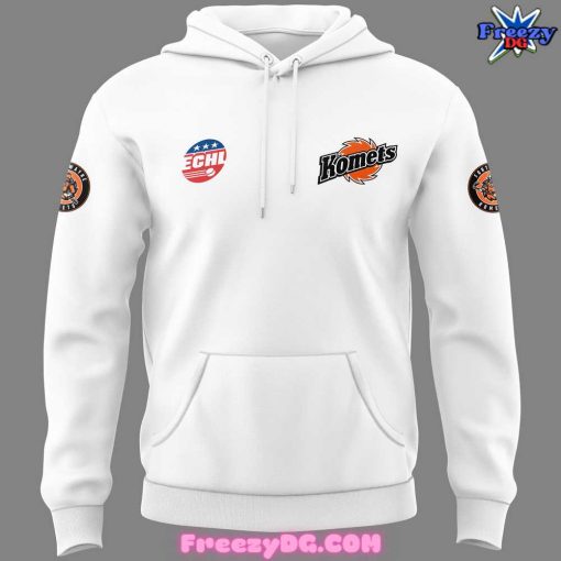 Fort Wayne Komets Limited Edition 2024 White Hoodie