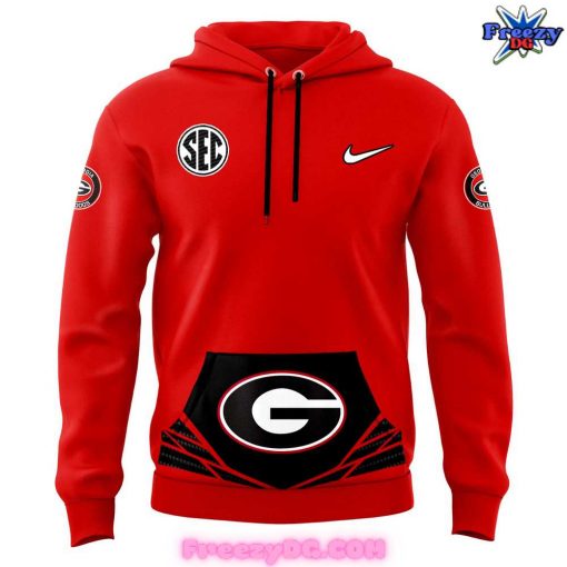 Georgia Bulldogs SEC 2024 Red Hoodie