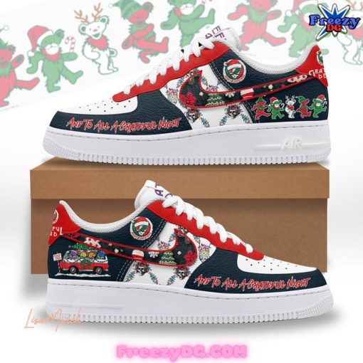 Grateful Dead Christmas Night Limited Edition Nike Air Force 1