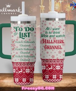 Hallmark Channel Christmas Wonderland Stanley Tumbler Cup