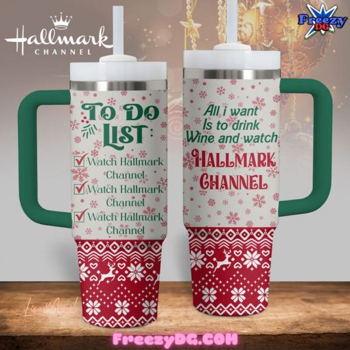 Hallmark Channel Christmas Wonderland Stanley Tumbler Cup