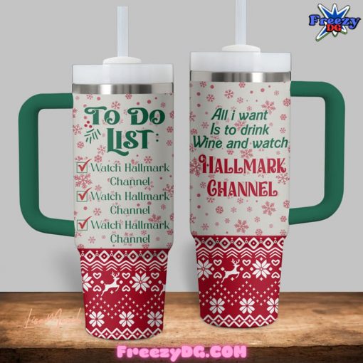 Hallmark Channel Christmas Wonderland Stanley Tumbler Cup