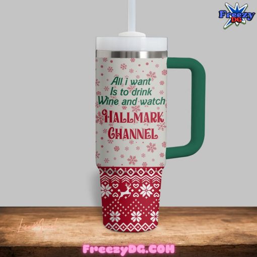 Hallmark Channel Christmas Wonderland Stanley Tumbler Cup