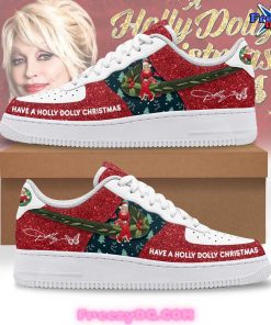 Have A Holly Dolly Christmas 2024 Nike Air Force 1