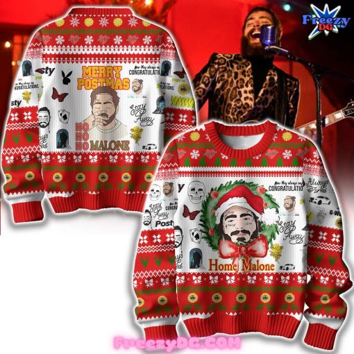 Home Post Malone Merry Postmas Special Sweater