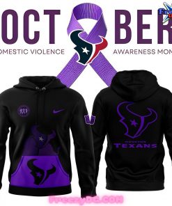 Houston Texans Domestic Violence Awareness Month Special Hoodie