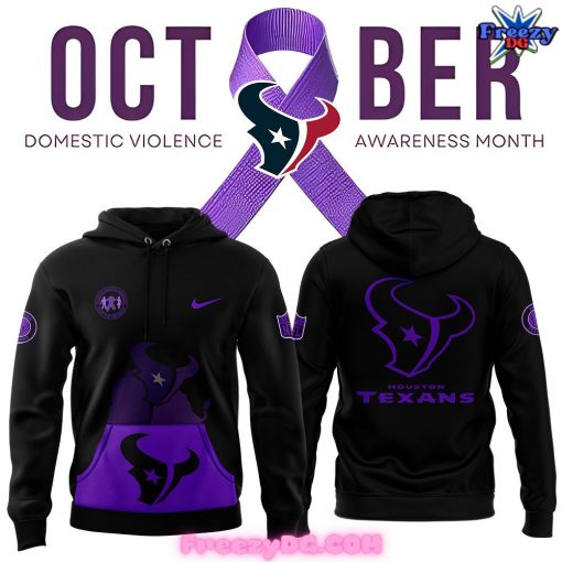 Houston Texans Domestic Violence Awareness Month Special Hoodie