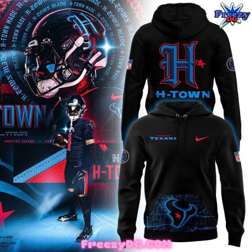 Houston Texans H-Town 2024 Blue Hoodie