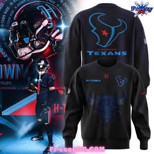 Houston Texans H-Town 2024 Blue Sweatshirt