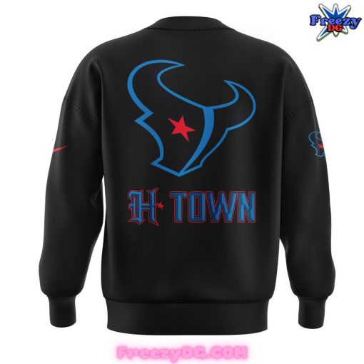 Houston Texans H-Town Honor The Gift Mascot Special Sweatshirt