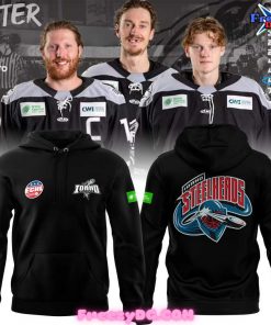 Idaho Steelheads Limited Edition 2024 Black Hoodie