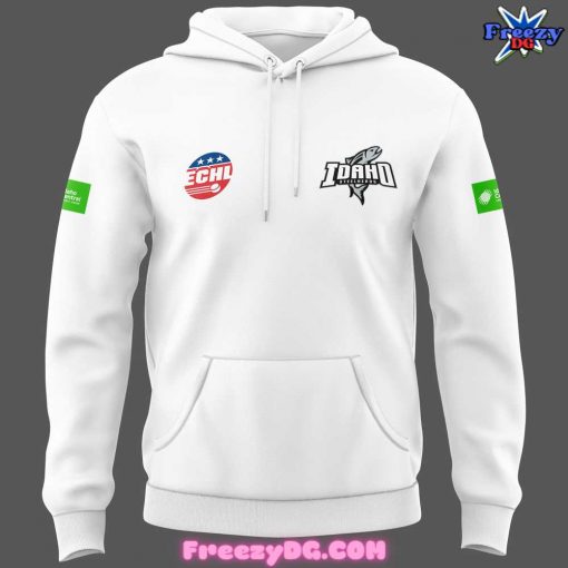 Idaho Steelheads Limited Edition 2024 White Hoodie