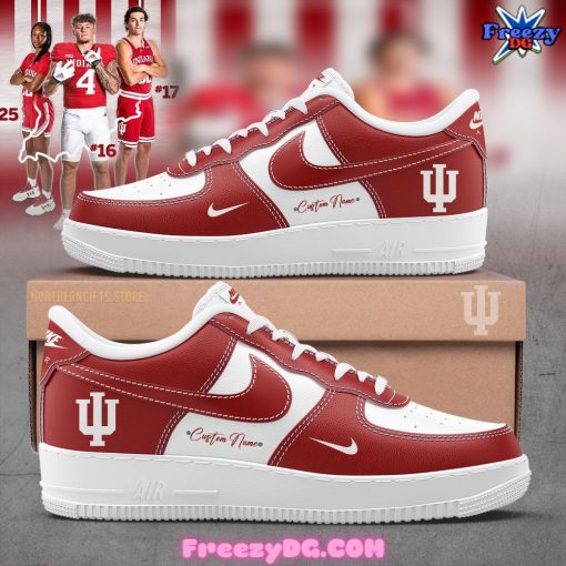 Indiana Hoosiers Custom Nike Air Force 1