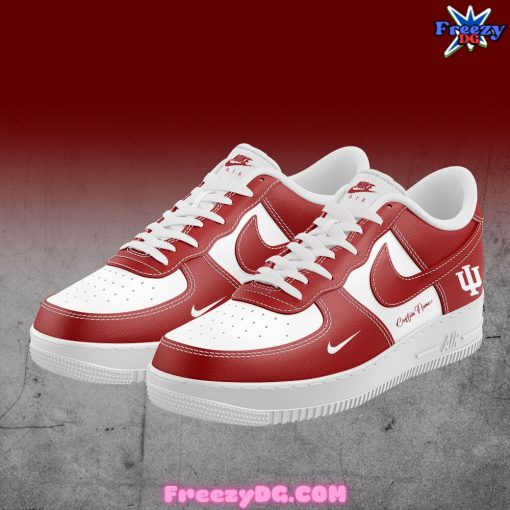 Indiana Hoosiers Custom Nike Air Force 1