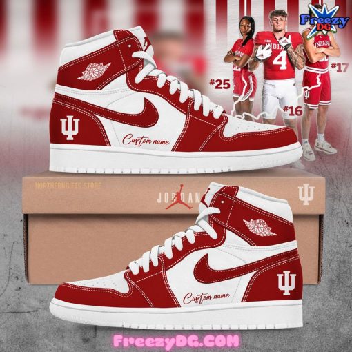 Indiana Hoosiers Custom Nike Air Jordan 1