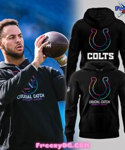 Indianapolis Colts Crucial Catch 2024 Black Hoodie