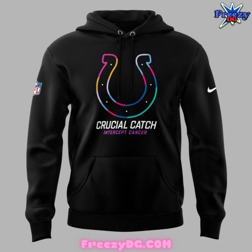 Indianapolis Colts Crucial Catch 2024 Black Hoodie