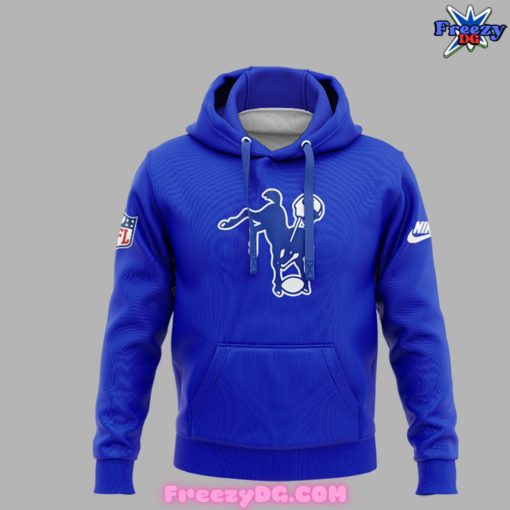 Indianapolis Colts NFL Throwback 2024 Blue Hoodie