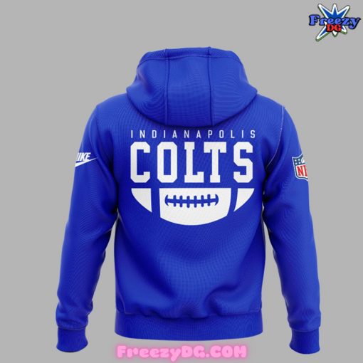 Indianapolis Colts NFL Throwback 2024 Blue Hoodie