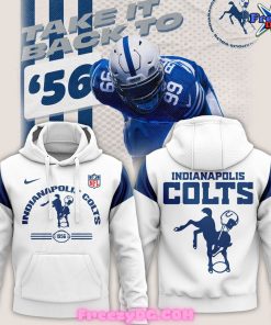 Indianapolis Colts NFL Throwback 2024 White Hoodie