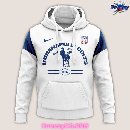 Indianapolis Colts NFL Throwback 2024 White Hoodie