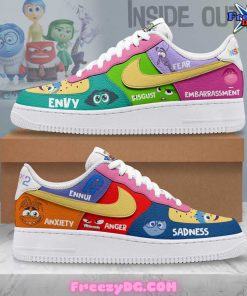 Inside Out Walt Disney Nike Air Force 1 Sneaker