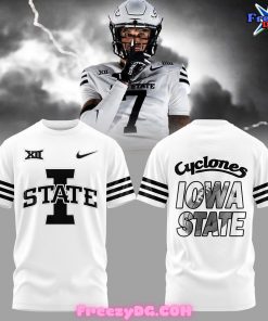 Iowa State Football White Storm Special Edition T-Shirt