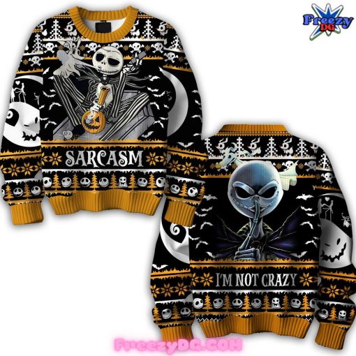 Jack Skellington Halloween Sarcasm Special Sweater