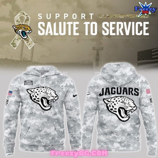 Jacksonville Jaguars Salute To Service Special 2024 Hoodie