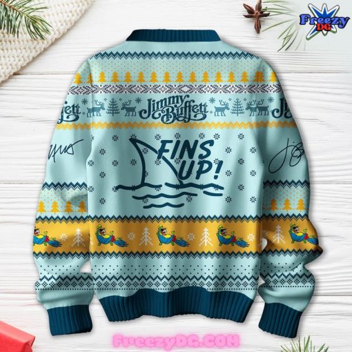 Jimmy Buffett Fins Up Edition Special Ugly Sweater