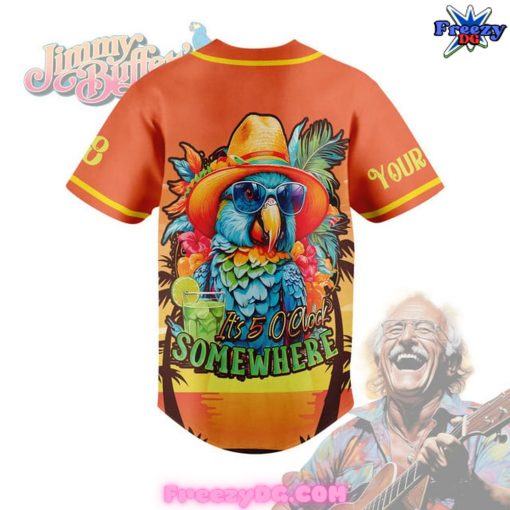 Jimmy Buffett It’s 5 O’Clock Somewhere 2024 Baseball Jersey