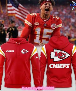 Kansas City Chiefs New Uniform 2024-25 Red Hoodie