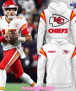 Kansas City Chiefs New Uniform 2024-25 White Hoodie