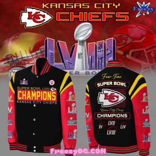 Kansas City Chiefs Super Bowl LVIII Champions Bomber Jacket