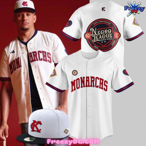 Kansas City Monarchs 100th Anniversary Negro Leagues World Series Baseball Jersey