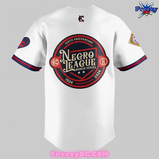 Kansas City Monarchs 100th Anniversary Negro Leagues World Series Baseball Jersey