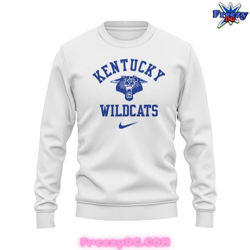 Kentucky Wildcats Basketball 2024 White Sweatshirt