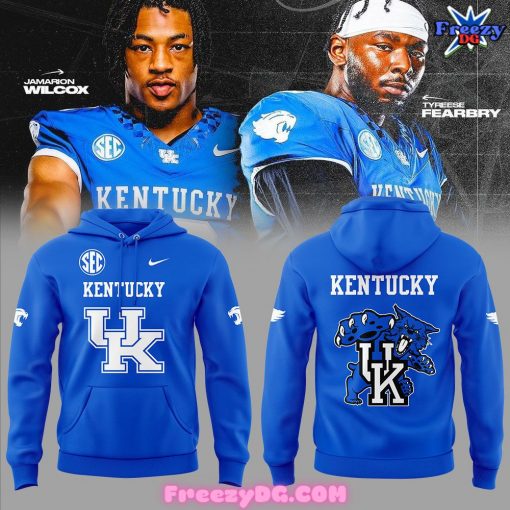 Kentucky Wildcats SEC Uniform 2024 Blue Hoodie