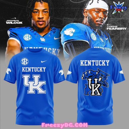 Kentucky Wildcats SEC Uniform 2024 Blue T-Shirt