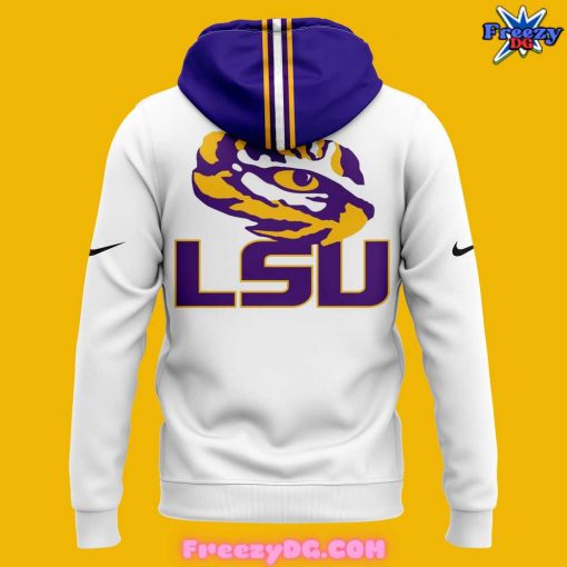 LSU Tiger 100 Years Limited Edition White Hoodie