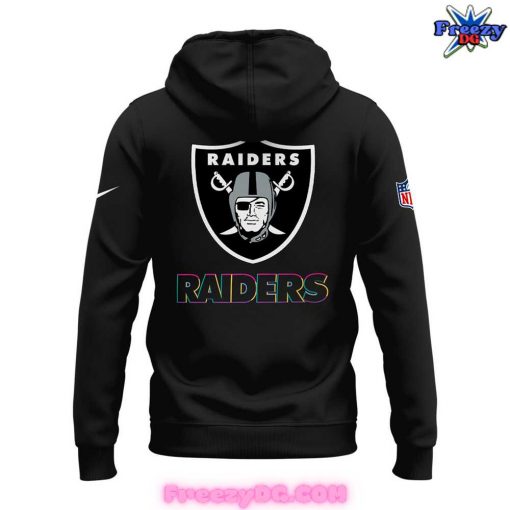 Las Vegas Raiders Crucial Catch Intercept Cancer 2024 Hoodie