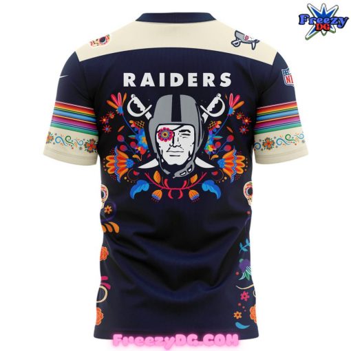 Las Vegas Raiders Dia De Los Muertos T-Shirt