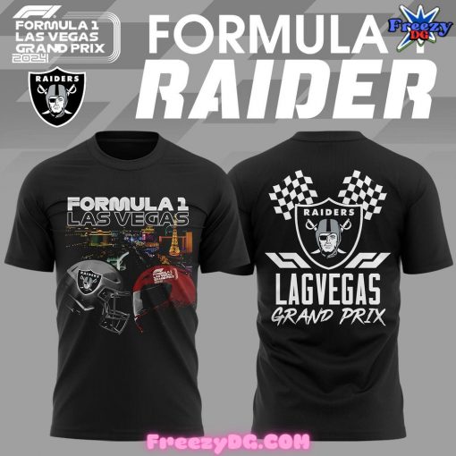 Las Vegas Raiders Formula 1 Grand Prix 2024 T-Shirt