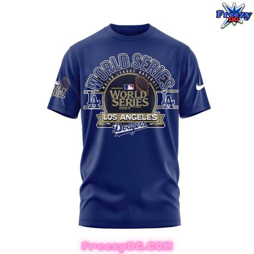 Los Angeles Dodgers Let’s Go Royal 2024 World Series Blue T-Shirt